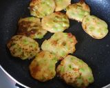 米粉でカリもち♡枝豆の味噌チーズ焼き作り方3写真