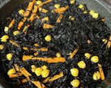 🌟【完成版】タンパク質も取れるひじき煮作り方3写真
