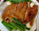 味付け塩だけ・油少なめ・鶏もも1枚揚げ!作り方5写真