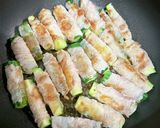 きゅうりの豚バラ巻き　おろし玉ねぎソース作り方4写真