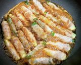 きゅうりの豚バラ巻き　おろし玉ねぎソース作り方5写真