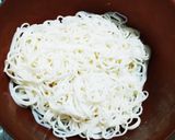 油 だし醤油 炒め 素麺作り方1写真