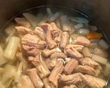 サイボクさんの上モツでモツ煮作り方5写真