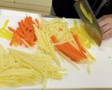 さけるチーズとじゃがいものサラダ作り方1写真