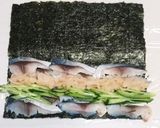 〆鯖の磯辺巻き作り方2写真