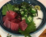 マグロとろろオクラめかぶ丼作り方6写真