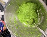 ジェノベーゼパスタ(セロリの葉)作り方4写真