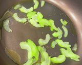 ジェノベーゼパスタ(セロリの葉)作り方5写真