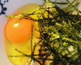 毎日のしろごはん●長芋＆卵かけ海苔ごはん作り方1写真