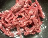 【時短】牛肉とじゃがいもの細切り炒め＊作り方2写真
