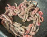 【時短】牛肉とじゃがいもの細切り炒め＊作り方3写真