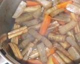 根菜で煮物作り方2写真