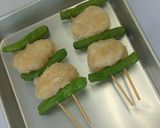 ししとうつくね串おろしあんかけ作り方3写真