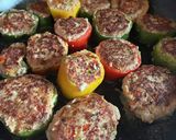 ピーマン、パプリカの肉詰め作り方9写真