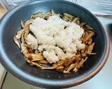 ごぼうが香る⭐︎ネギじゃこ焼き飯作り方3写真
