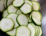 ズッキーニのきんぴら作り方1写真