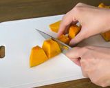 【腸活】かぼちゃとりんごのサラダ作り方1写真