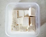 トマトと豆腐の塩麹和え作り方1写真