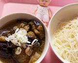 ナスと豚肉そうめん作り方3写真