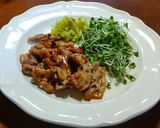 簡単柔らかい塩麴漬け豚しゃぶ肉の炙り焼　作り方11写真