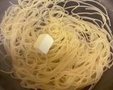 ワンパン★和風明太子パスタ　麺つゆバター作り方3写真