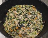 さばのみそ炒め丼作り方7写真