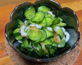 きゅうりとちくわの和え物作り方4写真