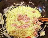 ツナのペペロンチーノ風作り方5写真