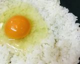 ささっとふりかけで●たらこ玉子チャーハン作り方1写真