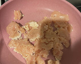 さつまいもと鶏そぼろの照り焼き作り方1写真