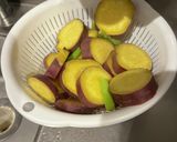 さつまいもと鶏そぼろの照り焼き作り方2写真