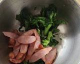 冷凍野菜でサラダ☆ベーコン炒め☆小松菜作り方2写真