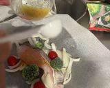 レンジで超簡単!白身魚のアクアパッツァ作り方2写真