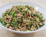 ささっと簡単！ザーサイ豚そぼろ丼作り方6写真