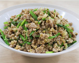 ささっと簡単！ザーサイ豚そぼろ丼作り方6写真