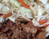 後片付け簡単♪味付け肉やホルモンの焼き肉作り方11写真