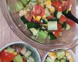 柚子胡椒香る　簡単夏野菜サラダ作り方3写真