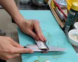 真イワシと夏野菜のカルピオーネ作り方1写真