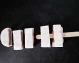 あずきバーで。簡単☆白玉あんみつ風☆作り方5写真