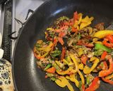 カラフルピーマンの塩昆布炒め作り方4写真
