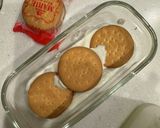 チーズケーキ風ビスケットケーキ作り方3写真