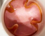 レンジで簡単ハムエッグ作り方1写真