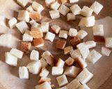 材料はひとつだけ♪簡単クルトン作り方2写真