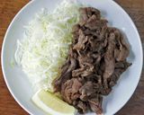 ビーフレモン炒め作り方4写真