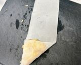 カレーツナキャベツチーズの♪三角春巻き作り方5写真