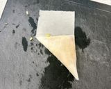 カレーツナキャベツチーズの♪三角春巻き作り方7写真