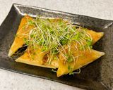 カレーツナキャベツチーズの♪三角春巻き作り方12写真