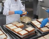 白ごまトースト/七尾給食作り方2写真