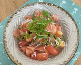 トマトのそうめんサラダ作り方1写真