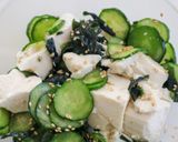 さっぱり♡きゅうりとわかめのくずし豆腐作り方4写真